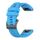 Per Garmin Fenix 7 Pro 47mm cinturino in silicone tinta unita (blu)