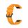 Per cinturino sportivo in silicone Garmin Fenix 7 Pro 51mm (giallo)