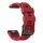 Per Garmin Fenix 7 Pro 51mm Cinturino sportivo in silicone di colore puro (rosso) Per Garmin Fenix 7 Pro 51mm Cinturino sportivo in silicone di colore puro (rosso)