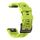 Per Garmin Fenix 7 Pro 51mm Cinturino sportivo in silicone di colore puro (colore lime) Per Garmin Fenix 7 Pro 51mm Cinturino sportivo in silicone di colore puro (colore lime)