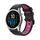 Per Garmin Fenix 7 Pro 51mm Cinturino sportivo in silicone bicolore (nero + rosa) Per Garmin Fenix 7 Pro 51mm Cinturino sportivo in silicone bicolore (nero + rosa)