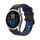 Per Garmin Fenix 7 Pro 51mm Cinturino sportivo in silicone bicolore (nero + blu) Per Garmin Fenix 7 Pro 51mm Cinturino sportivo in silicone bicolore (nero + blu)
