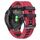 Per Garmin Fenix 7 Pro 51mm Cinturino sportivo in silicone bicolore (rosso + nero) Per Garmin Fenix 7 Pro 51mm Cinturino sportivo in silicone bicolore (rosso + nero)