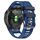 Per Garmin Fenix 7 Pro 51mm Cinturino sportivo in silicone bicolore (blu notte + bianco) Per Garmin Fenix 7 Pro 51mm Cinturino sportivo in silicone bicolore (blu notte + bianco)