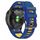 Per Garmin Fenix 7 Pro 51mm Cinturino sportivo in silicone bicolore (blu notte + giallo) Per Garmin Fenix 7 Pro 51mm Cinturino sportivo in silicone bicolore (blu notte + giallo)