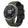 Per Garmin Instinct 2 Solar Sports cinturino in silicone bicolore (verde militare + nero) Per Garmin Instinct 2 Solar Sports cinturino in silicone bicolore (verde militare + nero)