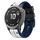 Per Garmin Fenix 7 Pro 47mm Cinturino sportivo in silicone bicolore (bianco + blu scuro) Per Garmin Fenix 7 Pro 47mm Cinturino sportivo in silicone bicolore (bianco + blu scuro)
