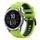 Per Garmin Fenix 7 Pro 47mm Cinturino sportivo in silicone bicolore (verde lime + nero) Per Garmin Fenix 7 Pro 47mm Cinturino sportivo in silicone bicolore (verde lime + nero)