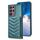 Per Samsung Galaxy S22 Ultra 5G BF26 Custodia per telefono porta carte con motivo a onde (verde) Per Samsung Galaxy S22 Ultra 5G BF26 Custodia per telefono porta carte con motivo a onde (verde)