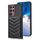 Per Samsung Galaxy S22 Ultra 5G BF26 Custodia per cellulare con motivo a onde (nero) Per Samsung Galaxy S22 Ultra 5G BF26 Custodia per cellulare con motivo a onde (nero)