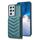 Per Samsung Galaxy S21 Ultra 5G BF26 Custodia per telefono porta carte con motivo a onde (verde) Per Samsung Galaxy S21 Ultra 5G BF26 Custodia per telefono porta carte con motivo a onde (verde)