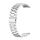 Per Huawei Watch 4/4 Pro cinturino in acciaio inossidabile con tre perline (argento) Per Huawei Watch 4/4 Pro cinturino in acciaio inossidabile con tre perline (argento)
