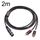 Cavo audio RCA20 XLR femmina a doppio RCA Y-Splitter, lunghezza: 2 m