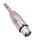 LZ1179 Adattatore da 6,35 mm 1/4 TRS maschio a XLR femmina a 3 pin