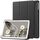 Per Google Pixel Tablet Custer Pure Color 3-Fold Holder Custodia per tablet in pelle intelligente (nero) Per Google Pixel Tablet Custer Pure Color 3-Fold Holder Custodia per tablet in pelle intelligente (nero)