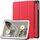 Per Google Pixel Tablet Custer Pure Color 3-Fold Holder Custodia per tablet in pelle intelligente (rosso) Per Google Pixel Tablet Custer Pure Color 3-Fold Holder Custodia per tablet in pelle intelligente (rosso)