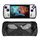 Cover morbida in TPU per console di gioco Asus ROG Ally con staffa di supporto (nero) Cover morbida in TPU per console di gioco Asus ROG Ally con staffa di supporto (nero)