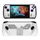 Cover morbida in TPU per console di gioco Asus ROG Ally con staffa di supporto (bianca) Cover morbida in TPU per console di gioco Asus ROG Ally con staffa di supporto (bianca)