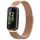 Per Fitbit Inspire 3 cinturino in metallo milanese (oro rosa)