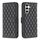 Per Samsung Galaxy S23 FE 5G Diamond Lattice Wallet Custodia per cellulare in pelle (nera) Per Samsung Galaxy S23 FE 5G Diamond Lattice Wallet Custodia per cellulare in pelle (nera)