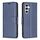 Per Samsung Galaxy S23 FE 5G Custodia per cellulare in pelle di agnello con trama in puro colore (blu) Per Samsung Galaxy S23 FE 5G Custodia per cellulare in pelle di agnello con trama in puro colore (blu)