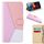 Per Xiaomi 13 Custodia per cellulare in pelle a vibrazione orizzontale con cuciture ultra tricolori (rosa) Per Xiaomi 13 Custodia per cellulare in pelle a vibrazione orizzontale con cuciture ultra tricolori (rosa)