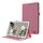 Custodia per tablet in pelle per tablet Google Pixel (rosa rossa)