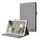 Custodia per tablet in pelle per tablet Google Pixel (grigio)