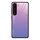 Per Samsung Galaxy S23 5G Custodia per telefono in vetro a colori sfumati (rosa viola) Per Samsung Galaxy S23 5G Custodia per telefono in vetro a colori sfumati (rosa viola)