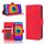 Per Ulefone Note 14 Skin Feel Calf Texture Slot per schede Custodia in pelle per telefono (rosso) Per Ulefone Note 14 Skin Feel Calf Texture Slot per schede Custodia in pelle per telefono (rosso)