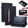 Custodia per tablet in pelle con cerniera tinta unita per Amazon Fire Max 11 Skin Feel (nero) Custodia per tablet in pelle con cerniera tinta unita per Amazon Fire Max 11 Skin Feel (nero)