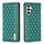 Per Samsung Galaxy S23 FE 5G Diamond Lattice Custodia a conchiglia in pelle magnetica (verde) Per Samsung Galaxy S23 FE 5G Diamond Lattice Custodia a conchiglia in pelle magnetica (verde)