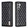 Per Samsung Galaxy S23 FE 5G Custodia a conchiglia in pelle magnetica con reticolo diamantato (nero) Per Samsung Galaxy S23 FE 5G Custodia a conchiglia in pelle magnetica con reticolo diamantato (nero)