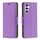 Per Samsung Galaxy S23 FE 5G Litchi Texture custodia in pelle a conchiglia in puro colore (viola) Per Samsung Galaxy S23 FE 5G Litchi Texture custodia in pelle a conchiglia in puro colore (viola)