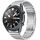 Per Samsung Galaxy Watch 3 45mm One Bead cinturino in lega di titanio (argento) Per Samsung Galaxy Watch 3 45mm One Bead cinturino in lega di titanio (argento)