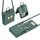 GKK Mini Zaino Borsa per telefono normale + custodia per telefono con anello per Samsung Galaxy Z Flip4 5G (verde foresta) GKK Mini Zaino Borsa per telefono normale + custodia per telefono con anello per Samsung Galaxy Z Flip4 5G (verde foresta)
