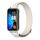 Per cinturino in nylon traspirante Mijobs Huawei Band 8 (grigio + argento) Per cinturino in nylon traspirante Mijobs Huawei Band 8 (grigio + argento)