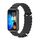Per cinturino per orologio traspirante in silicone marino Mijobs Huawei Band 8 (nero) Per cinturino per orologio traspirante in silicone marino Mijobs Huawei Band 8 (nero)