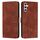Custodia in pelle per Samsung Galaxy S23 FE 5G Skin Feel con motivo a cuore (marrone) Custodia in pelle per Samsung Galaxy S23 FE 5G Skin Feel con motivo a cuore (marrone)