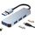 Adattatore HUB 4 in 1 da USB a USB 3.0x4, lunghezza cavo: 1,2 m