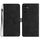 Per Samsung Galaxy S23 FE 5G Custodia in pelle con motivo floreale in rilievo (nero) Per Samsung Galaxy S23 FE 5G Custodia in pelle con motivo floreale in rilievo (nero)