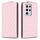 Per Samsung Galaxy S21 Ultra 5G Diamond Lattice Custodia in pelle con vibrazione verticale (rosa) Per Samsung Galaxy S21 Ultra 5G Diamond Lattice Custodia in pelle con vibrazione verticale (rosa)