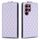 Per Samsung Galaxy S22 Ultra 5G Diamond Lattice Custodia in pelle con vibrazione verticale (viola) Per Samsung Galaxy S22 Ultra 5G Diamond Lattice Custodia in pelle con vibrazione verticale (viola)