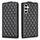 Per Samsung Galaxy S23 FE 5G Diamond Lattice Custodia in pelle con vibrazione verticale (nero) Per Samsung Galaxy S23 FE 5G Diamond Lattice Custodia in pelle con vibrazione verticale (nero)
