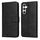 Per Samsung Galaxy S23 FE 5G Custodia per telefono in pelle a conchiglia classica in vitello (nero) Per Samsung Galaxy S23 FE 5G Custodia per telefono in pelle a conchiglia classica in vitello (nero)