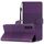 Per Samsung Galaxy S23 FE 5G Custodia in pelle con effetto pelle goffrata con diamanti (viola) Per Samsung Galaxy S23 FE 5G Custodia in pelle con effetto pelle goffrata con diamanti (viola)
