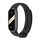 Per cinturino in silicone tinta unita Xiaomi Mi Band 8 Mijobs (nero)