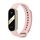 Per cinturino in silicone tinta unita Xiaomi Mi Band 8 Mijobs (rosa)