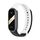 Per cinturino in silicone bicolore Mijobs Xiaomi Mi Band 8 (nero + bianco) Per cinturino in silicone bicolore Mijobs Xiaomi Mi Band 8 (nero + bianco)