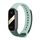 Per Xiaomi Mi Band 8 Mijobs cinturino in silicone bicolore (corvo blu + acqua) Per Xiaomi Mi Band 8 Mijobs cinturino in silicone bicolore (corvo blu + acqua)